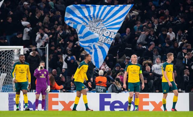 Celtic fans haven't been able to travel to a European away match since the Europa League clash with Copenhagen in February 2020. Picture: SNS