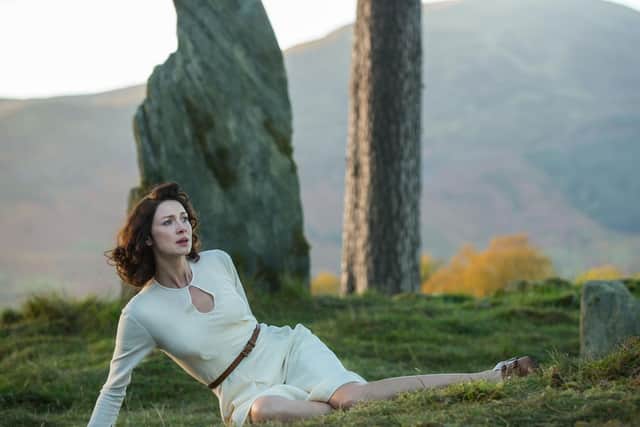 Caitriona Balfe as Claire Fraser in Outlander (Starz)