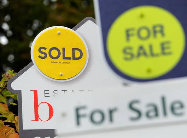 Estate agents in Scotland have seen average sales volumes jump by more than a quarter year on year on average, the report found. Picture: Andrew Matthews/PA Wire.
