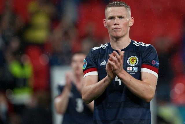Taking the ball from defence will be important for Scotland, especially without Tierney charging forward. McTominay's versatility is an asset as well as his passing ability. Potentially getd the nod ahead of Liam Cooper for those reasons.