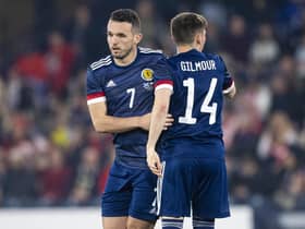 John McGinn has been benched for Aston Villa's last three matches and Billy Gilmour has managed only 14 minutes of action for Brighton since his summer move from Chelsea. (Photo by Ross MacDonald / SNS Group)