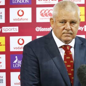 British and Irish Lions head coach Warren Gatland. Picture: Steve Haag/PA Wire
