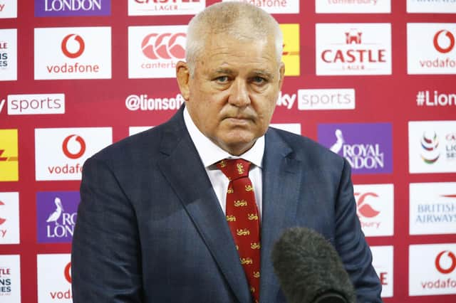 British and Irish Lions head coach Warren Gatland. Picture: Steve Haag/PA Wire