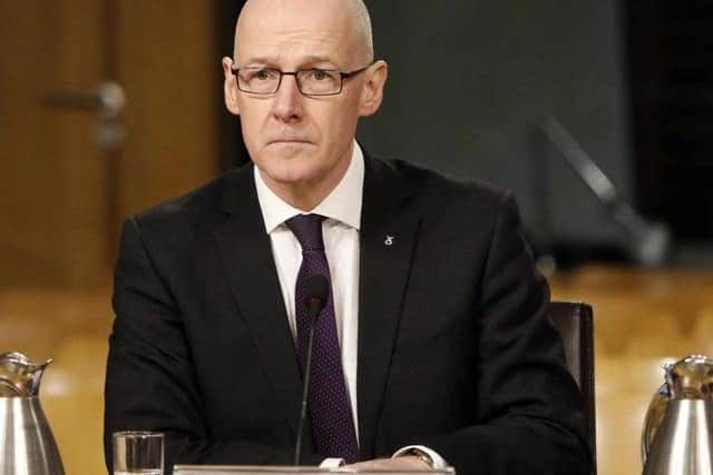 John Swinney wants the BBC to continue its coverage of the Scottish Government's coronavirus news briefings.