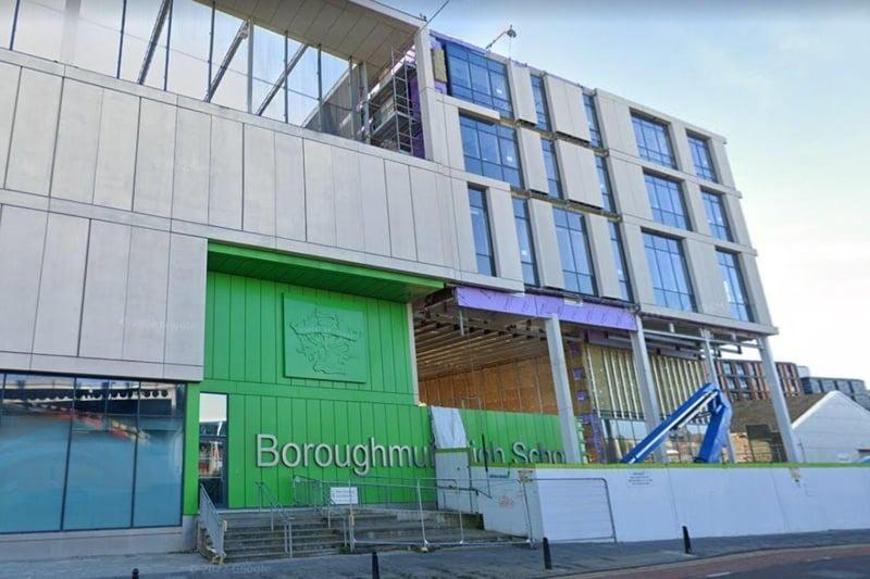 Ranked 9th in Scotland, with 70 per cent of pupils leaving with five or more Highers, Boroughmuir High School is the top performer in the City of Edinburgh.