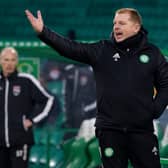 Celtic manager Neil Lennon during the Betfred Cup defeat to Ross County on Sunday (Photo by Alan Harvey / SNS Group)