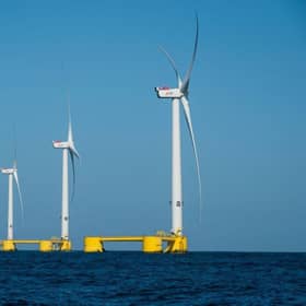 ScotWind is planning floating wind farms in deep waters off Scotland (Picture: Miguel Riopa/AFP via Getty Images)