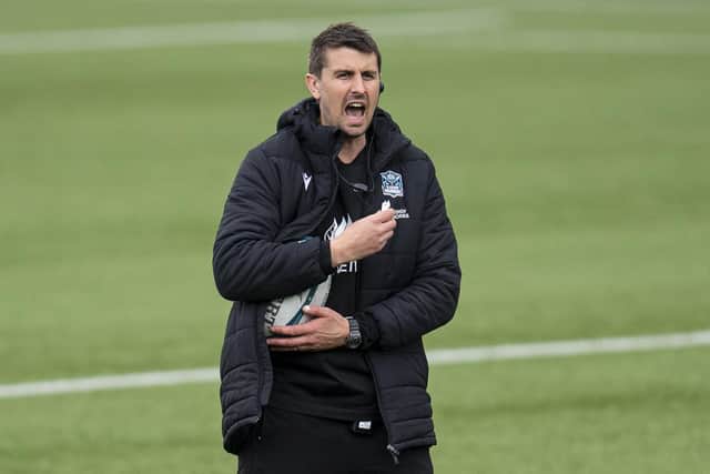 Glasgow Warriors assistant coach Pete Murchie said there had been honest discussions after the Edinburgh defeat.  (Photo by Ross MacDonald / SNS Group)
