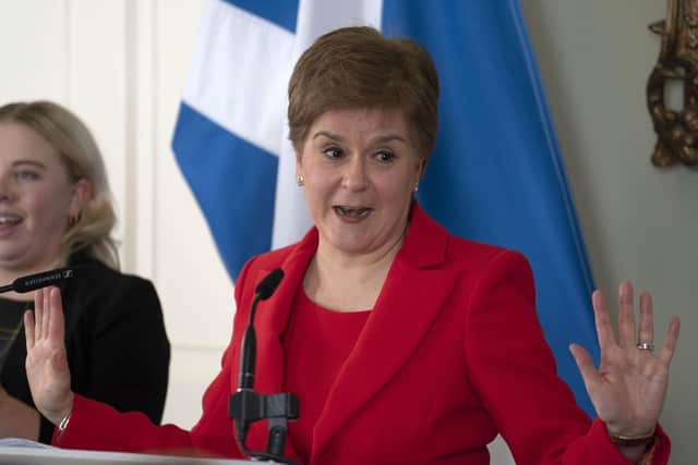 Nicola Sturgeon's economic plans for an independent Scotland must be based on reality (Picture: David Cheskin/pool/Getty Images)