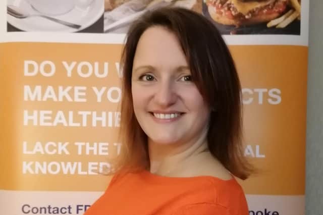 Joanne Burns, Reformulation for Health Manager, Food and Drink Federation Scotland