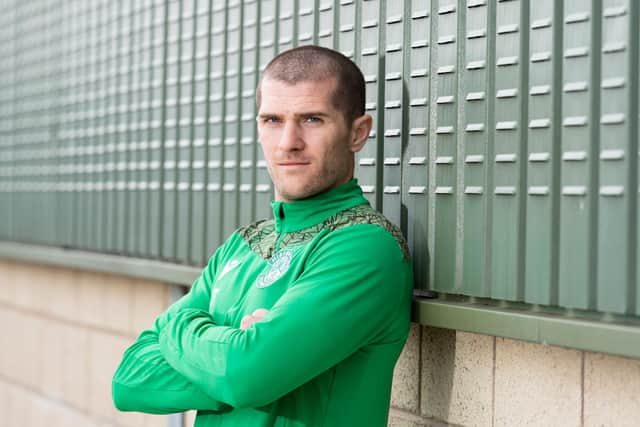 Hibs midfielder Alex Gogic.