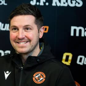 Dundee United manager Liam Fox.