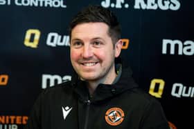 Dundee United manager Liam Fox.