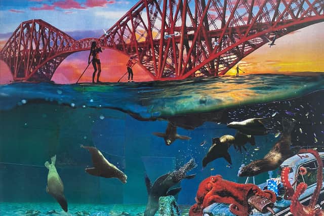 Detail from 5 Star by David Mach