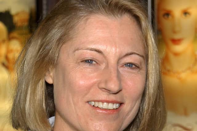 Clare Peploe attends the premiere of The Triumph Of Love in 2002 in Hollywood (Picture: Vince Bucci/Getty Images)