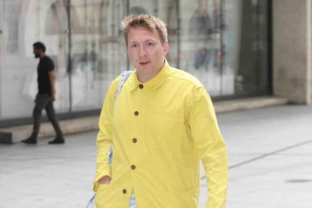 Comedian Joe Lycett arrives at BBC Broadcasting House in London, to appear on the BBC One current affairs programme, Sunday with Laura Kuenssberg, Sunday September 4, 2022. Picture: Press Association