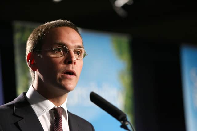 James Murdoch has resigned from the board of News Corp with immediate effect. Picture: AFP/Getty Images