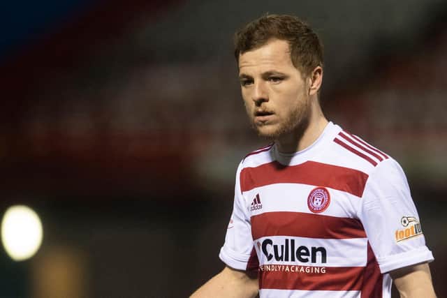 Bruce Anderson has been on loan at Hamilton Accies since January. Picture: SNS