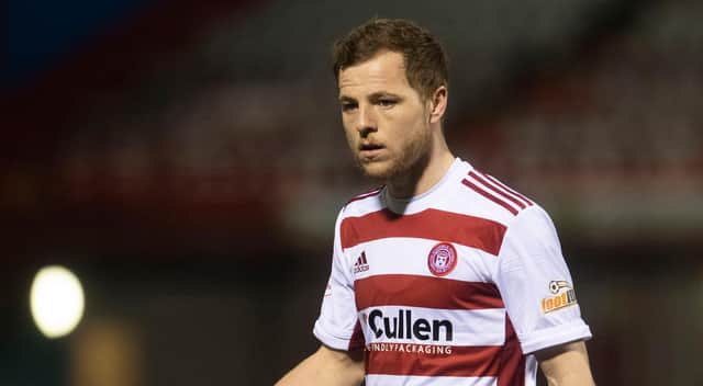 Bruce Anderson has been on loan at Hamilton Accies since January. Picture: SNS