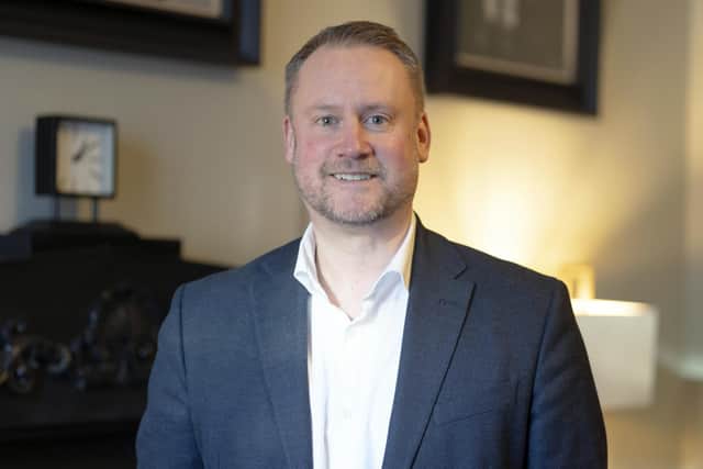 Alistair Shaw, director, Livingston James Group. Picture: Elaine Livingstone