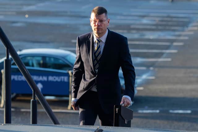 Neil Doncaster has held talks with Hearts benefactor James Anderson.