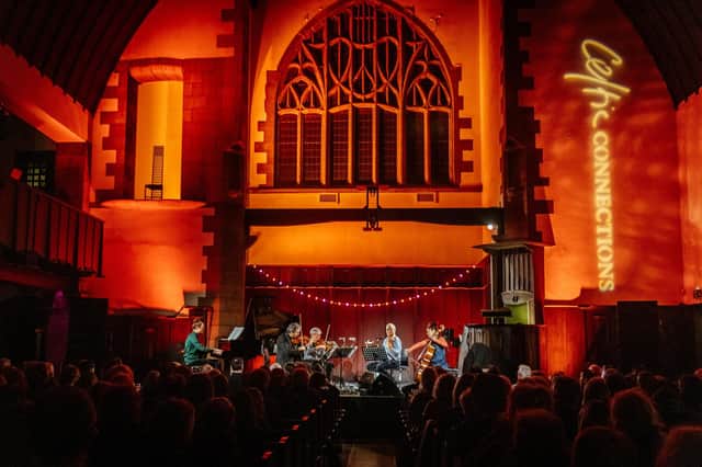 Jazz pianist Fergus McCreadie performed at the Mackintosh Church with his band during Glasgow's Celtic Connections festival. Picture: Gaelle Beri/Celtic Connections