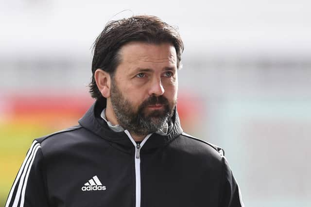 Cove Rangers manager Paul Hartley.