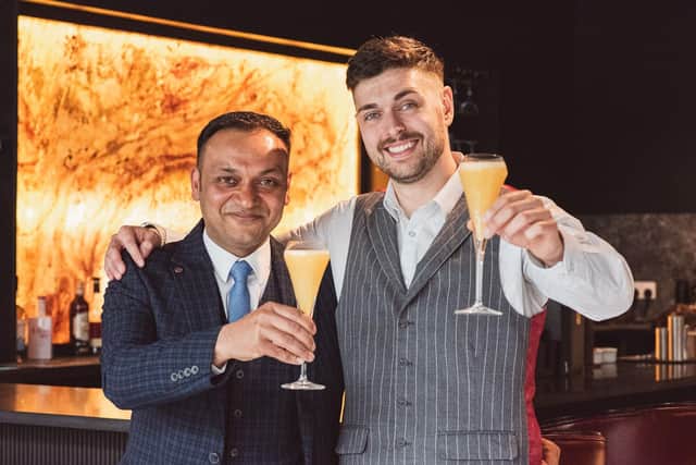 Parveen Sood (left) and general manager Stefano Spinelli Fusco
