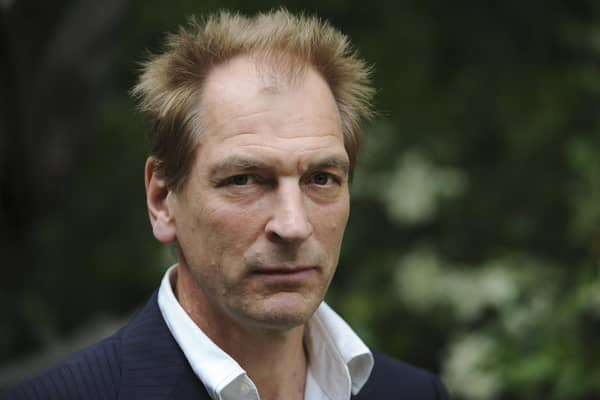 A hiker reported as missing in the San Gabriel mountains in southern California has been named as British actor Julian Sands.