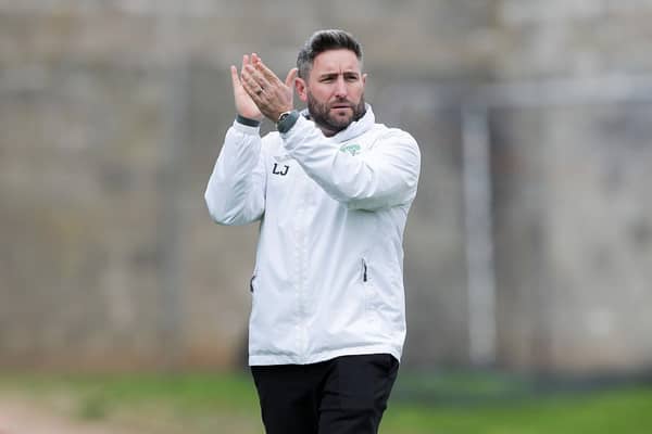 Hibs manager Lee Johnson wants no stone unturned in the search for players.