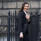 Net Zero and Just Transition Secretary Mairi McAllan arriving for her first Cabinet meeting at Bute House in Edinburgh on Wednesday (Picture: Andrew Milligan/PA Wire)