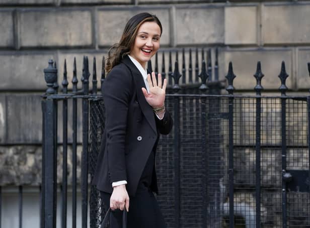 Net Zero and Just Transition Secretary Mairi McAllan arriving for her first Cabinet meeting at Bute House in Edinburgh on Wednesday (Picture: Andrew Milligan/PA Wire)