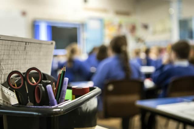 Senior school pupils in a school classroom. Picture: Danny Lawson/PA Wire