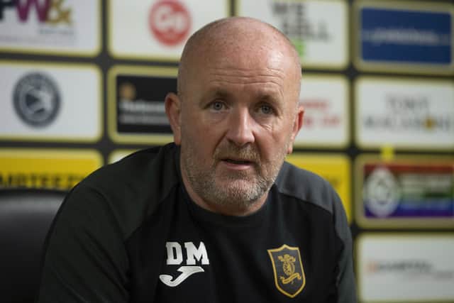 Livingston manager David Martindale expects Celtic to hand out more heavy defeats following the 9-0 win over Dundee United on Sunday. (Photo by Craig Foy / SNS Group)