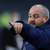 Steve Clarke admits Scotland still face a difficult path to the World Cup despite the win in Austria. Pic: Andrew Milligan/PA Wire.