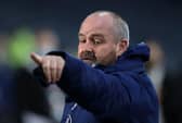 Steve Clarke admits Scotland still face a difficult path to the World Cup despite the win in Austria. Pic: Andrew Milligan/PA Wire.