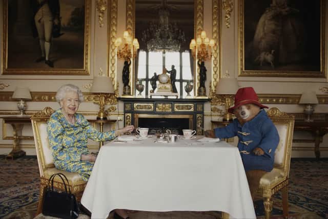 The Queen did not suffer from Difficult Second Comedy Routine Syndrome after inviting Paddington for tea