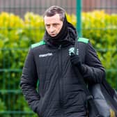 Hibs boss Jack Ross.