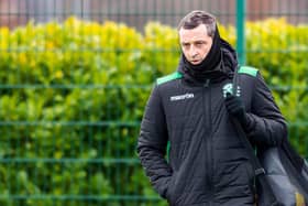 Hibs boss Jack Ross.