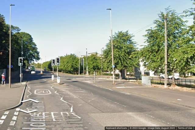The assault took place on Niddrie Mains Road