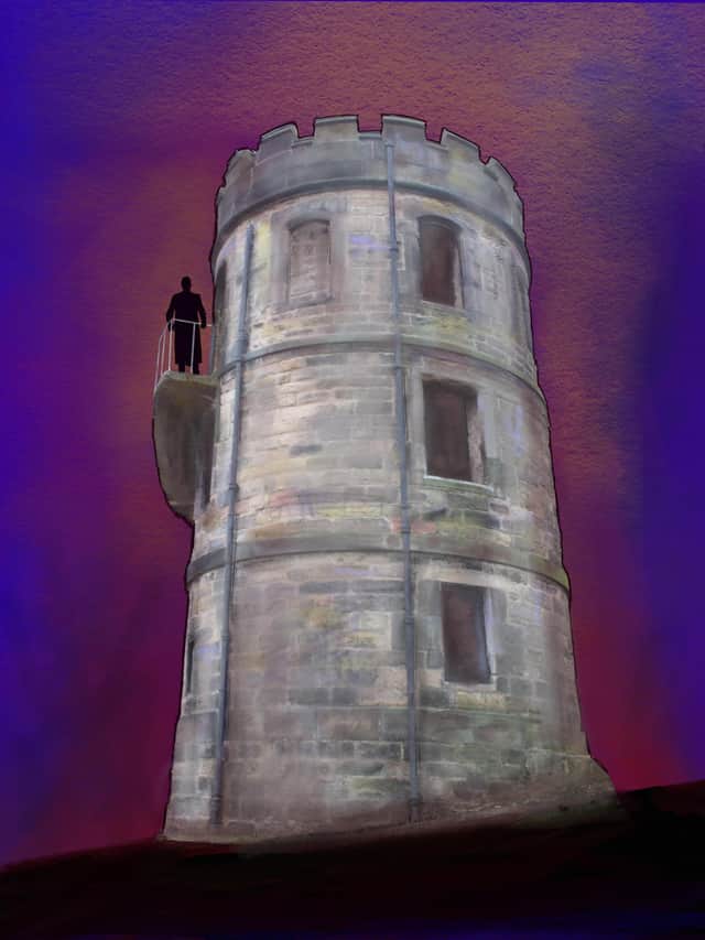 Edward Kane and the Innocent Railway. Illustration: Lesley-Anne Barnes Macfarlane