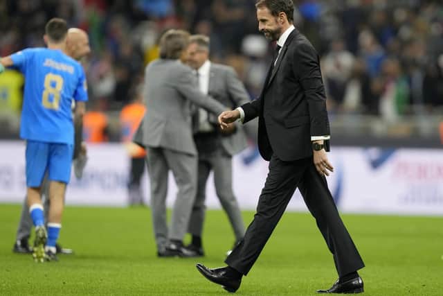 Pressure is growing on England manager Gareth Southgate after a fifth straight defeat.