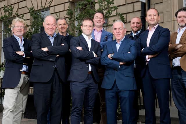 PMP team members pictured before Covid-19 measures came into force.