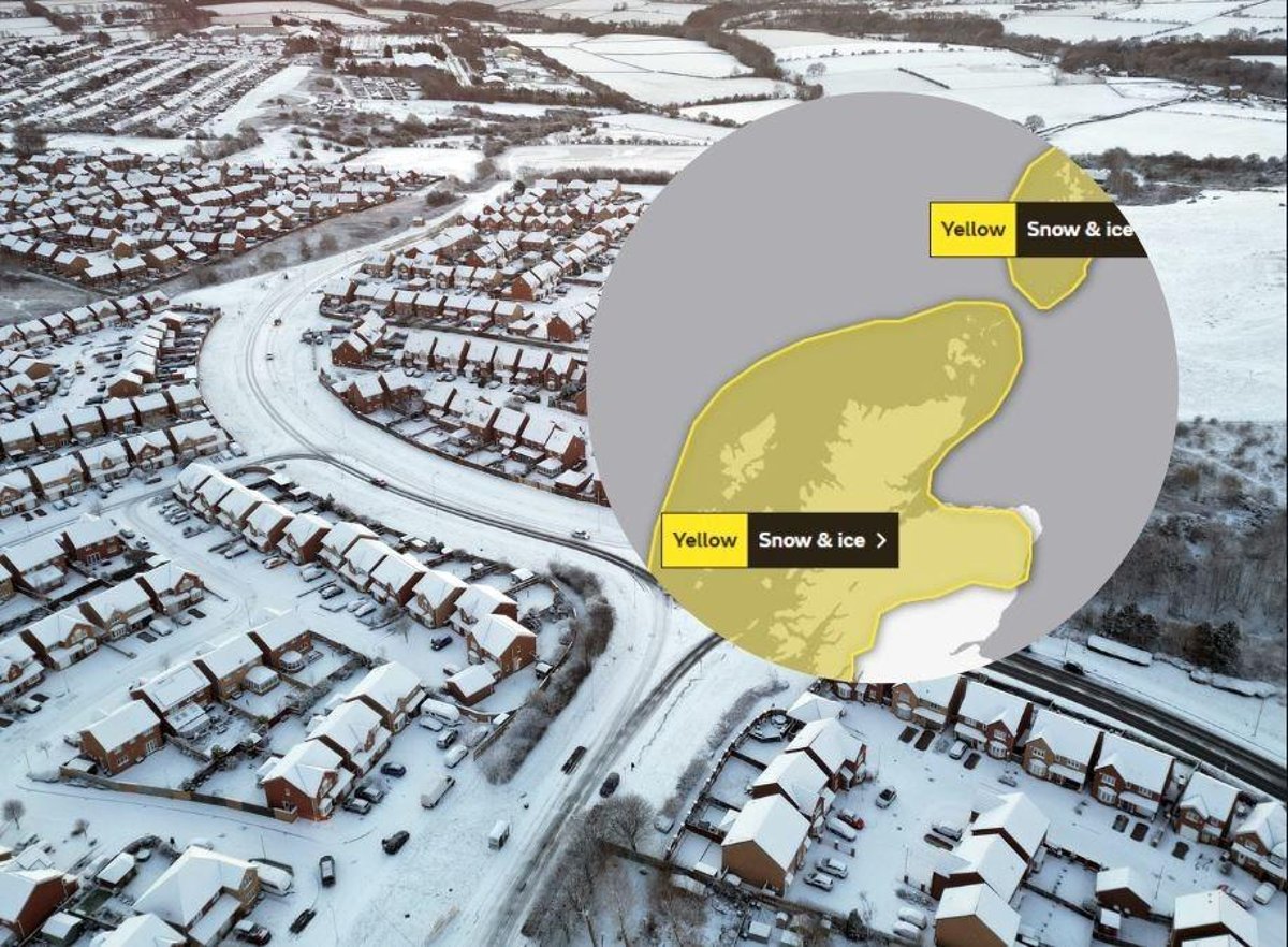 Temperatures drop to -10 as Scotland records coldest night of the year - with more snow and ice forecast