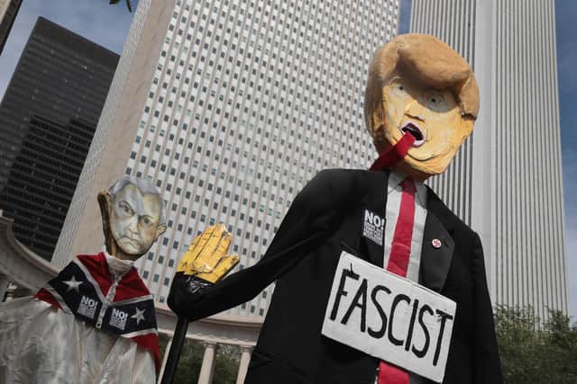 US President Joe Biden has described Maga Trumpism as 'semi-fascist' (Picture: Scott Olson/Getty Images)