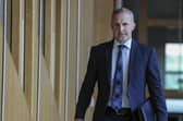 Health Secretary Michael Matheson is under pressure after running up an £11,000 bill for roaming charges while in Morocco Pic: Lisa Ferguson