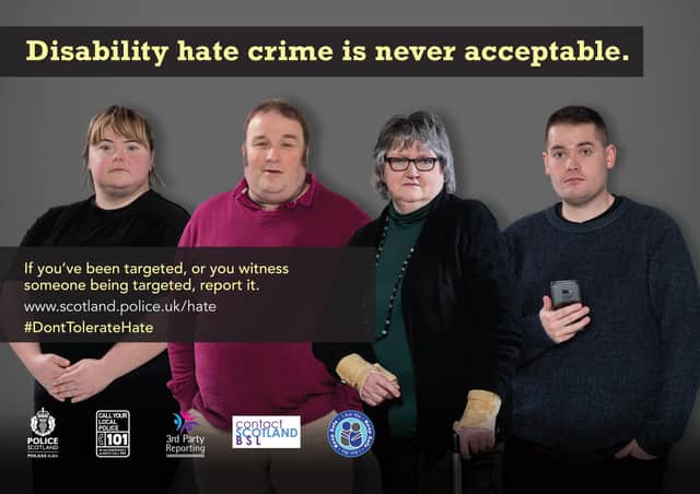 Police Scotland hate crime campaign