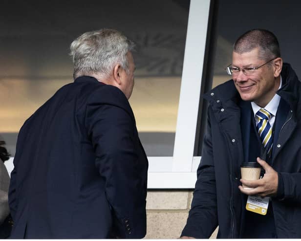 Neil Doncaster, chief executive of the SPFL, has revealed talks are taking place with a potential new title sponsor.  (Photo by Alan Harvey / SNS Group)