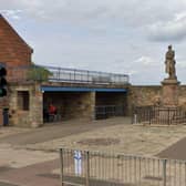 The war memorial as it currently looks