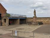 The war memorial as it currently looks